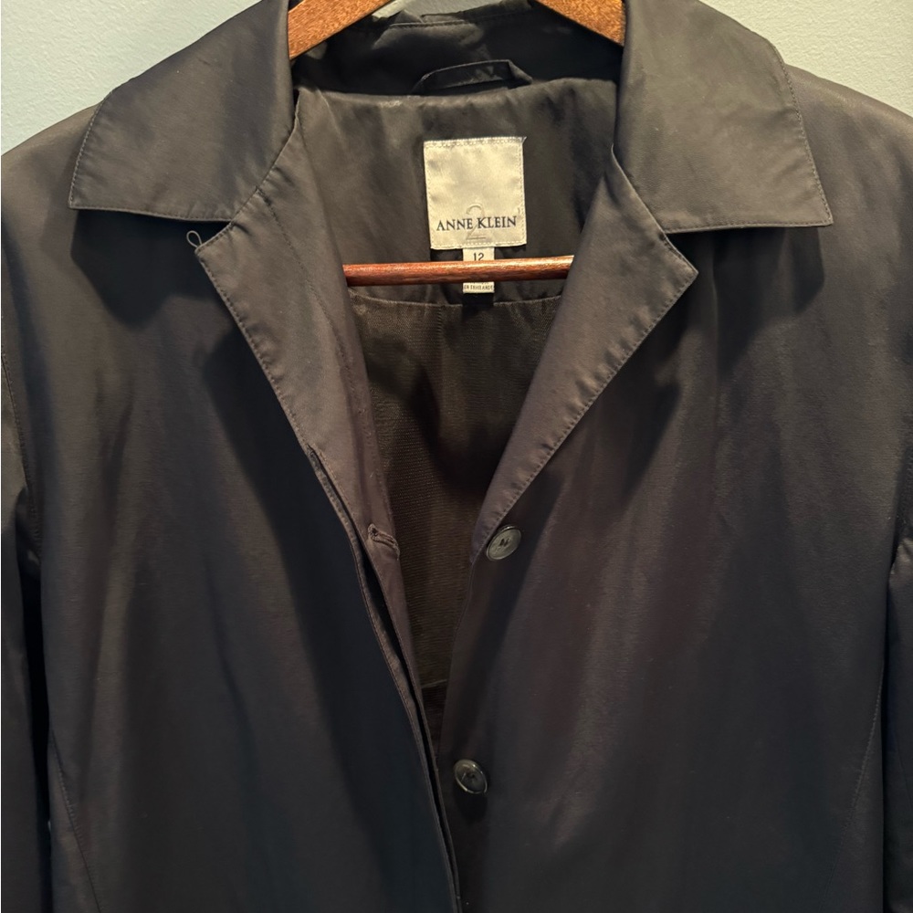 Anne Klein Lightweight Jacket| Women’s Size 12|Black